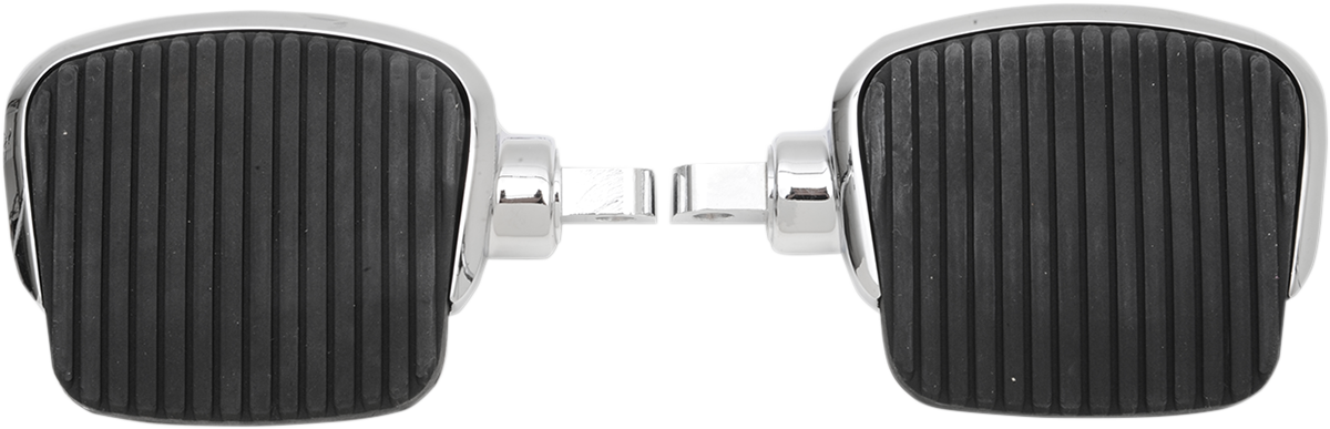 Footboard - Male 4" - Chrome