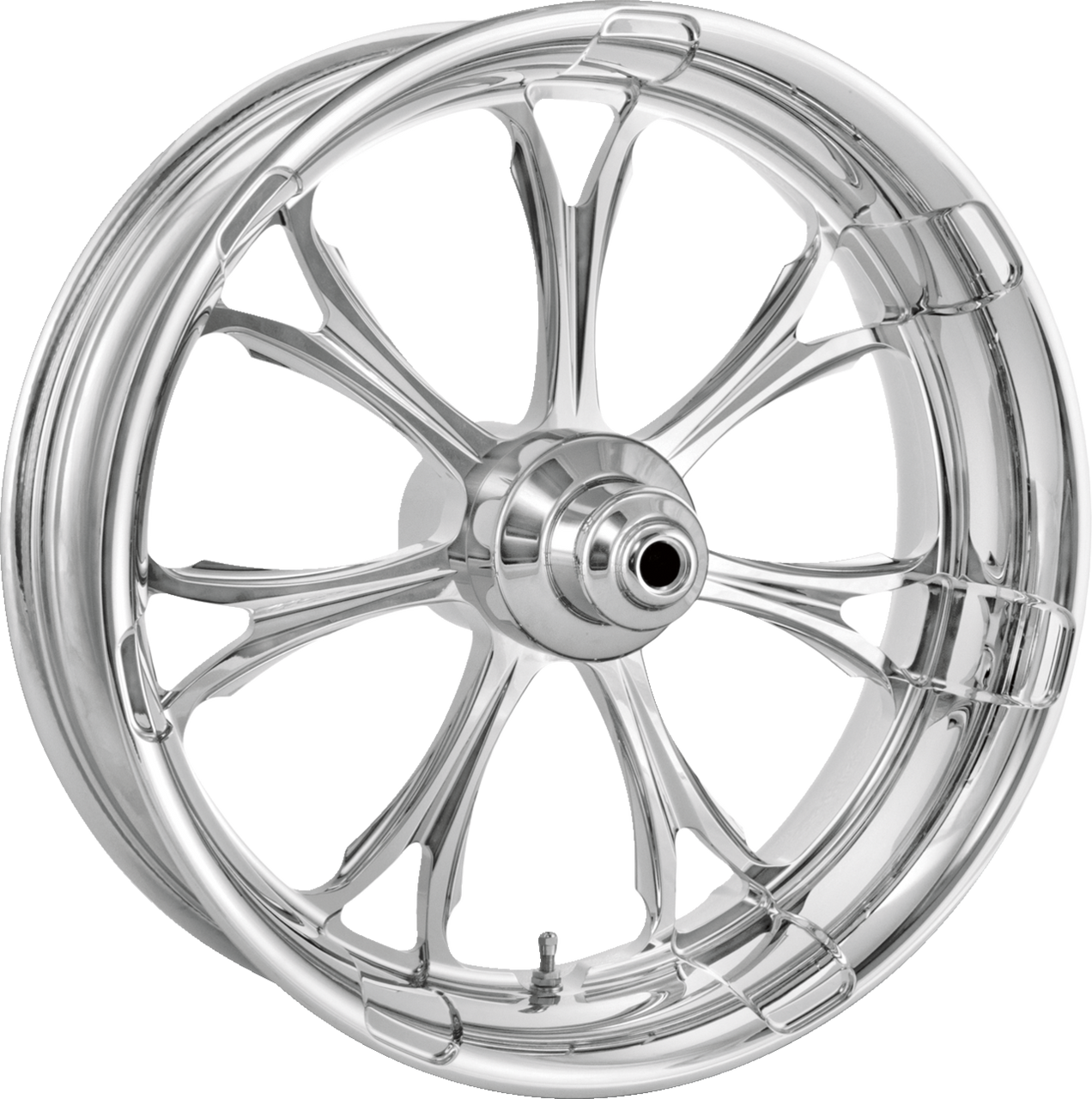 Performance Machine  #1204-7106R-PARAJ-CH - Wheel - Paramount - Front - Dual Disc/with ABS - Chrome - 21x3.5 - '08+ FLD