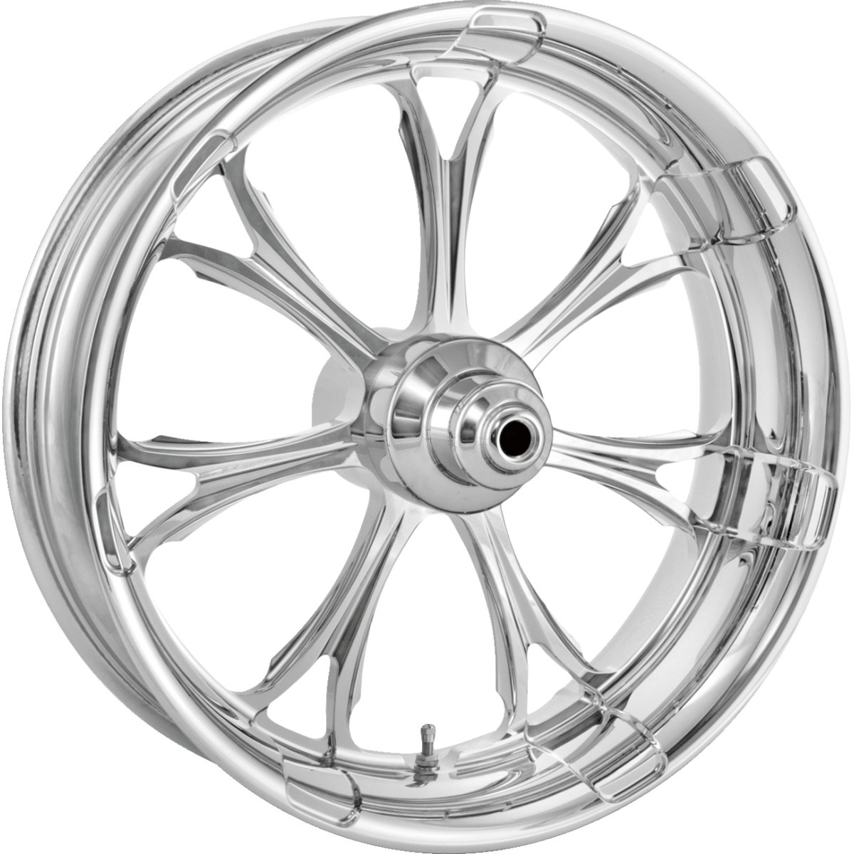 Performance Machine (PM) #1204-7106R-PARAJ-CH - Wheel - Paramount - Front - Dual Disc/with ABS - Chrome - 21x3.5 - '08+ FLD