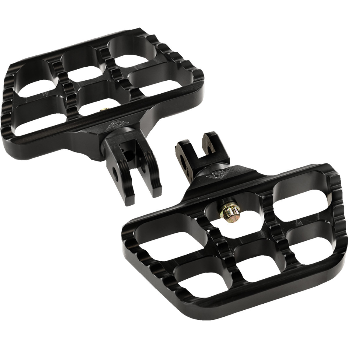 Joker Machine #08-644-6B - Mini Floorboards - Black - Softail