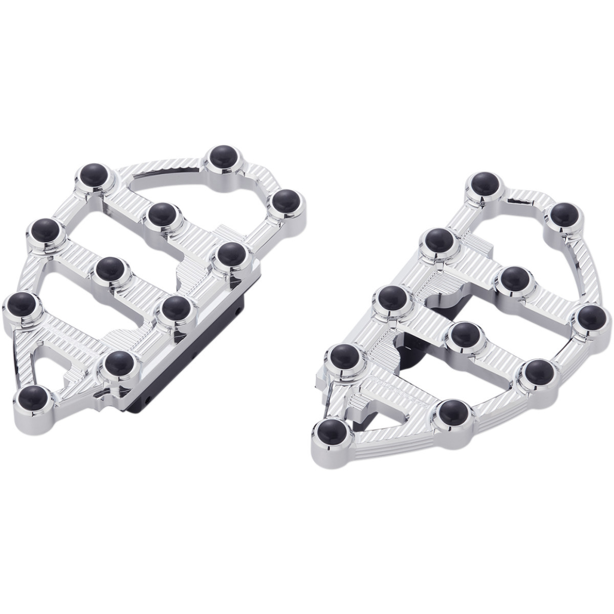 Arlen Ness #06-895 - MX Passenger Floorboards - Chrome