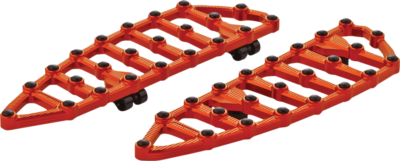 MX Driver Floorboards - Orange