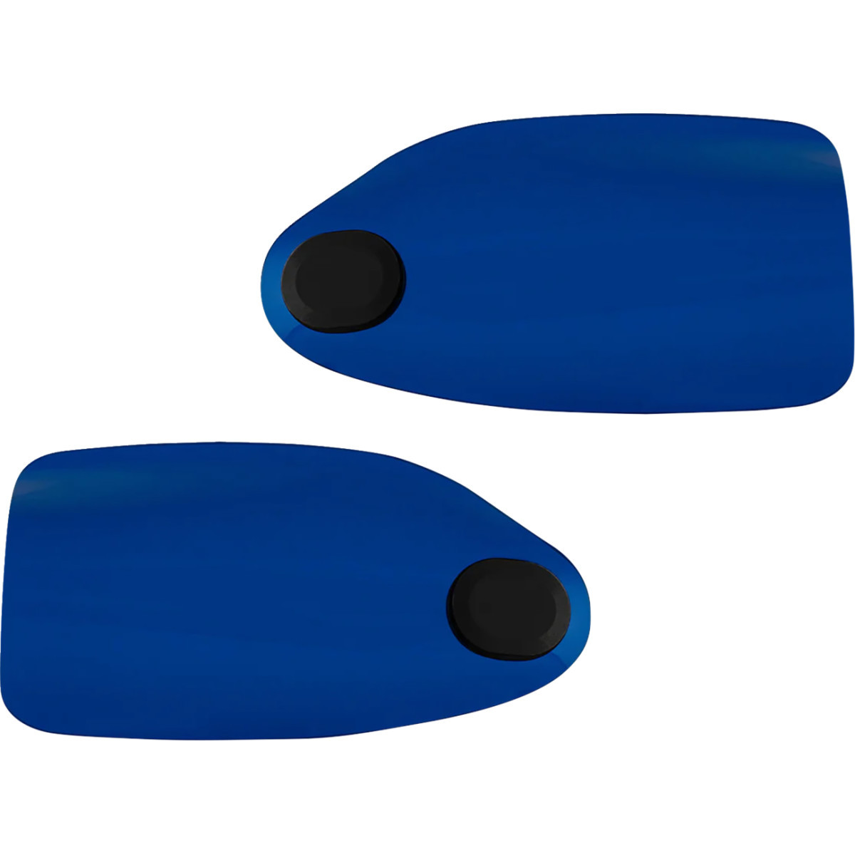 Klock Werks #KWS-01-0133-CC - Flare® Handguards - Harley-Davidson Cable Clutch - Blue