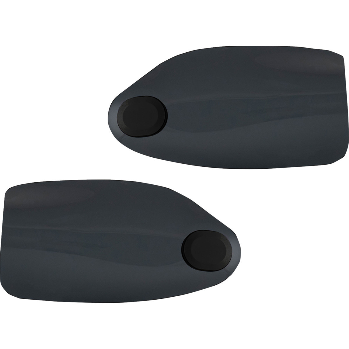 Klock Werks #KWS-04-0614 - Flare® Handguards for Indian - Dark Smoke