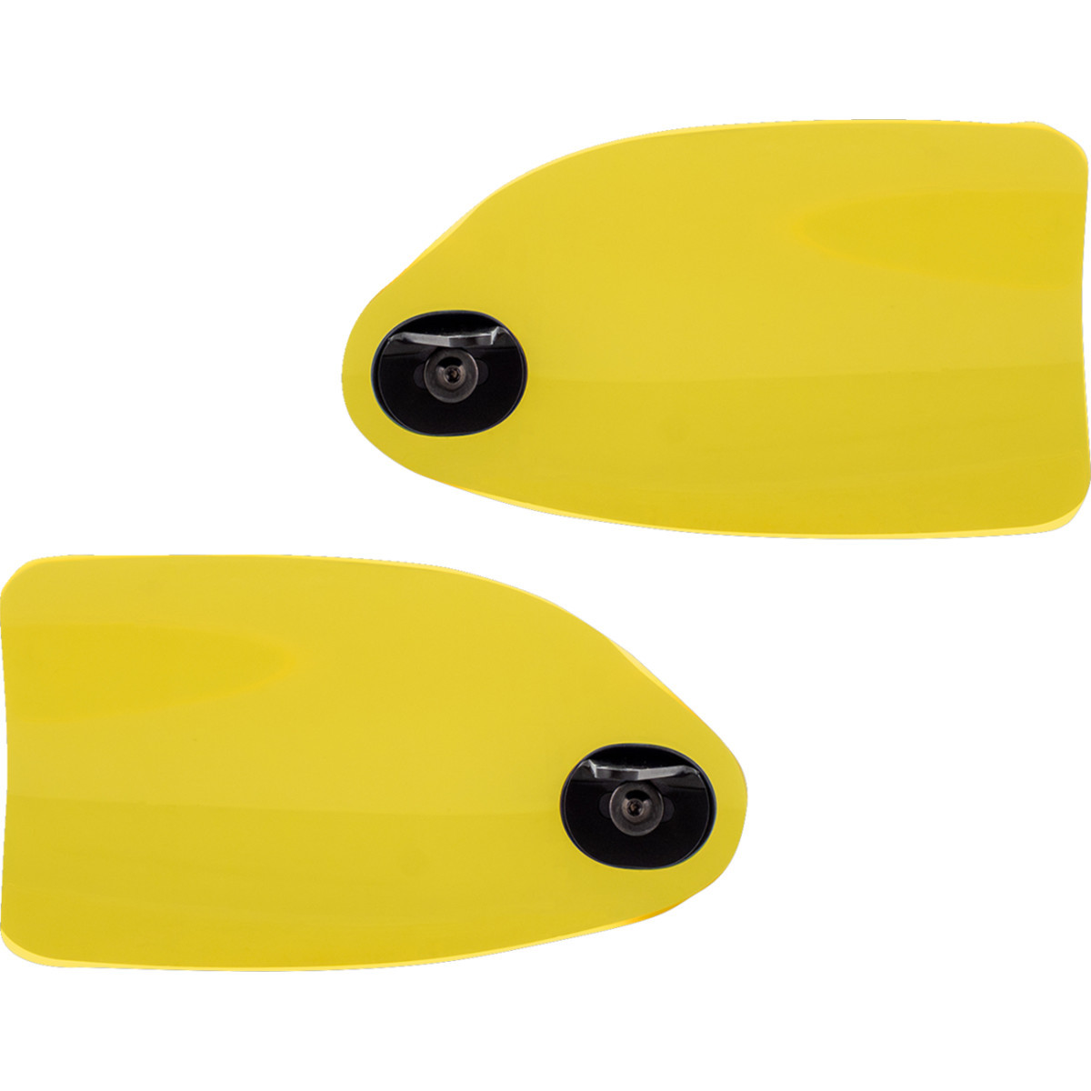 Klock Werks #KWS-04-0618 - Flare® Handguards for Indian - Yellow Ice