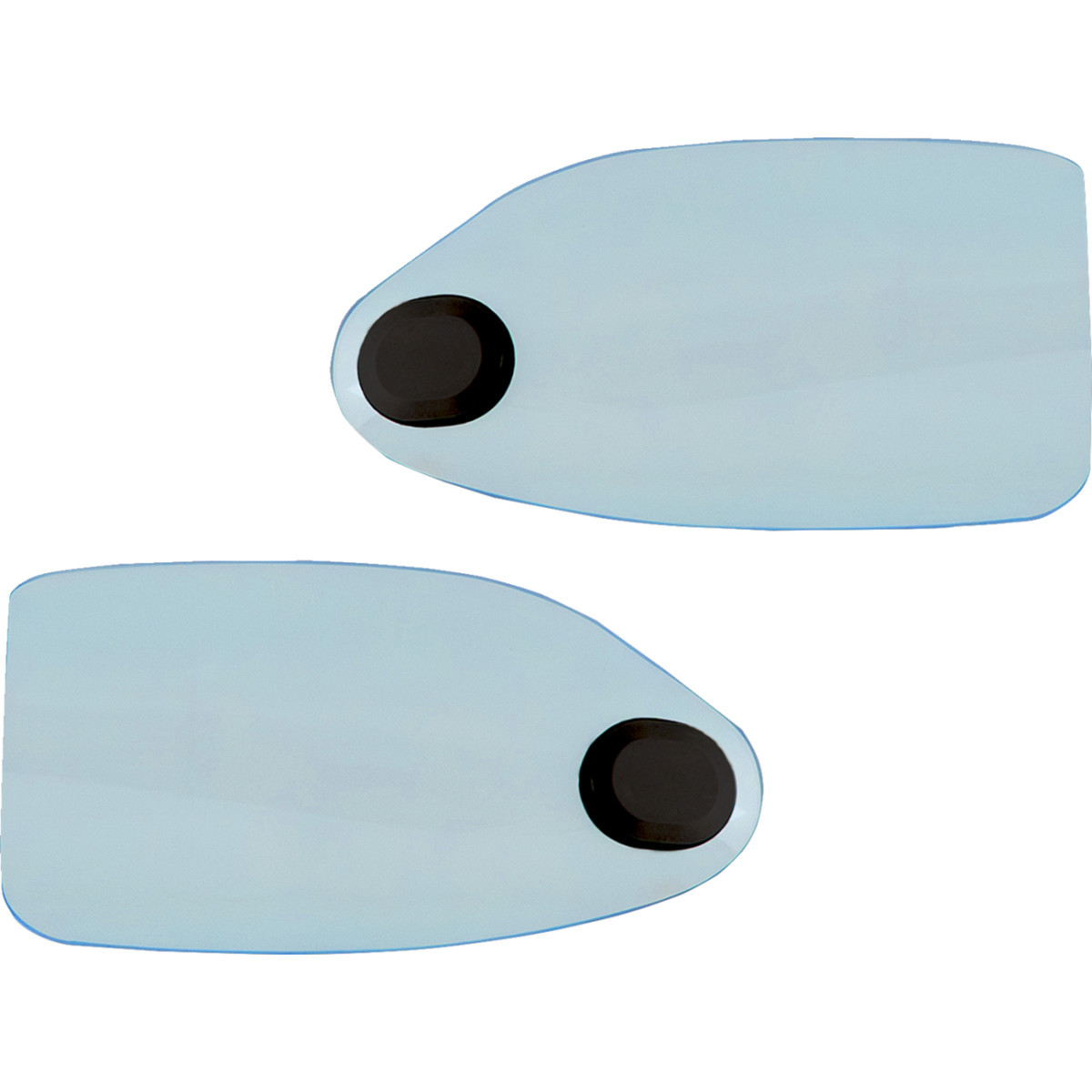 Klock Werks #KWS-04-0620 - Flare® Handguards for Indian - Blue Ice