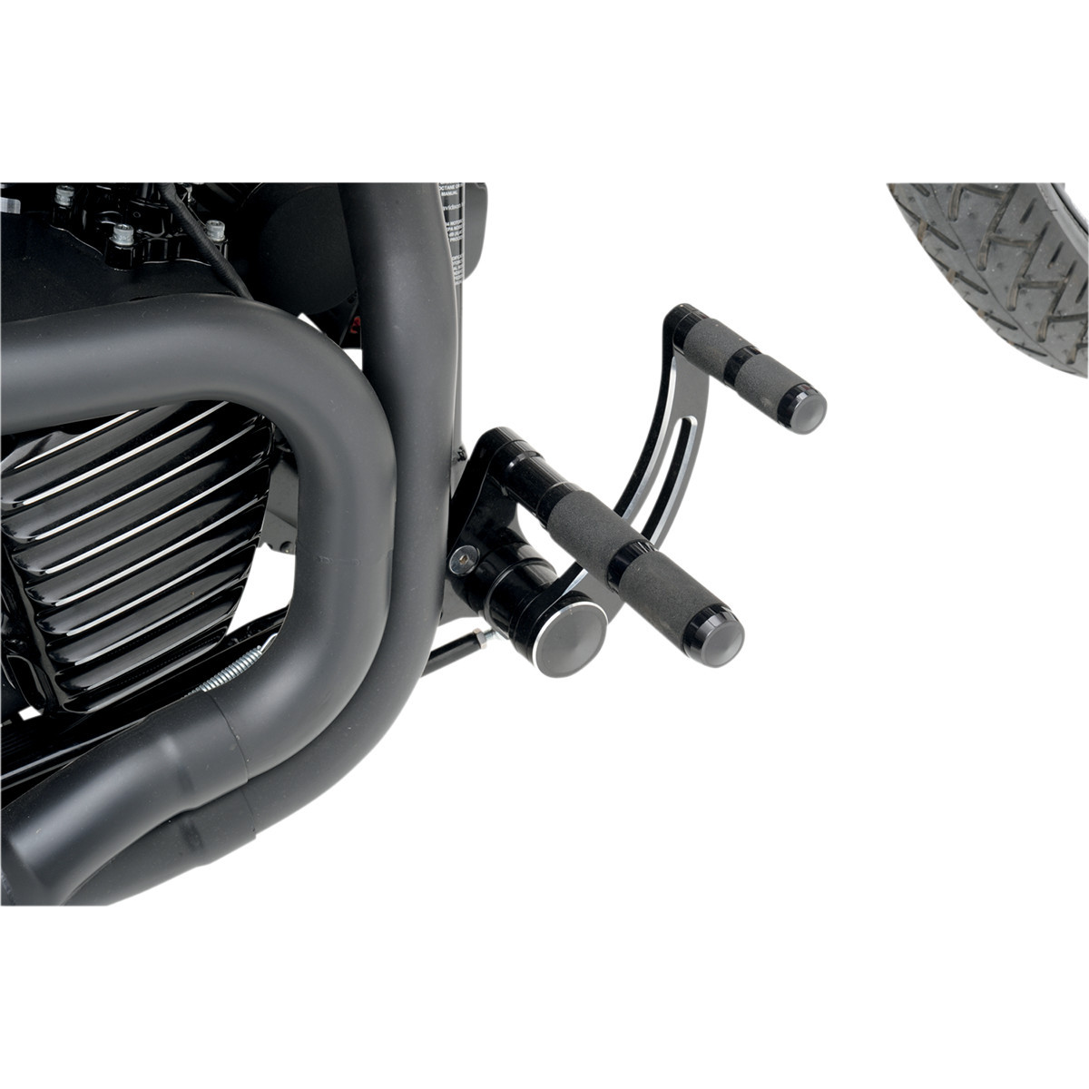 Accutronix #FC102-SSN - Forward Control - Black - Slotted