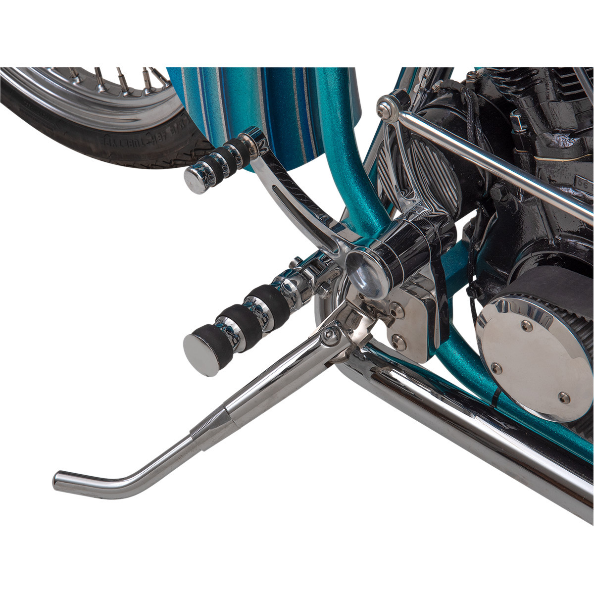 GMA Engineering BY BDL #GMA-FC-100-C - Forward Controls - Chrome - FL/FX '70-'99