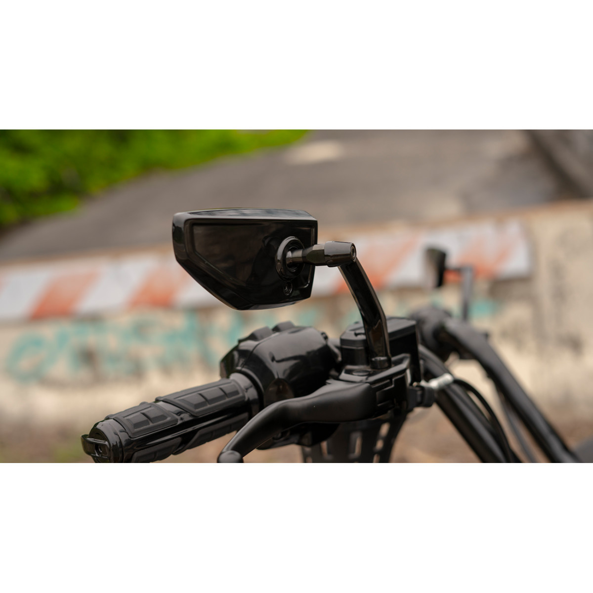 Ciro #55020 - Mirrors - Chicane - Side View - Black - Left/Right - Pair