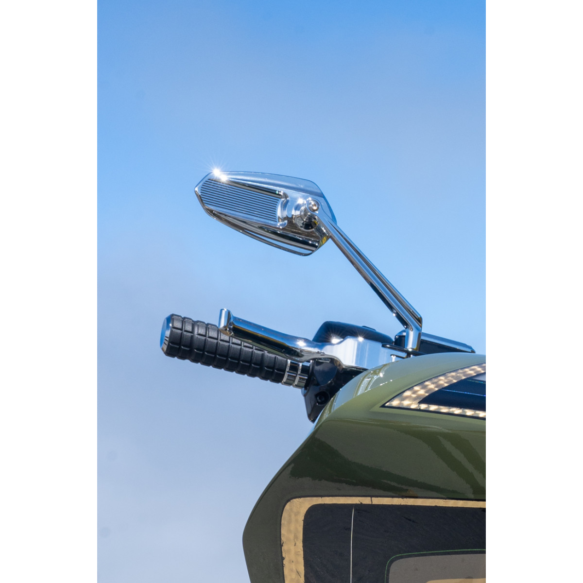 Kodlin USA #KUS35004 - Mirror - Ascent Pro - Chrome - Right - Each
