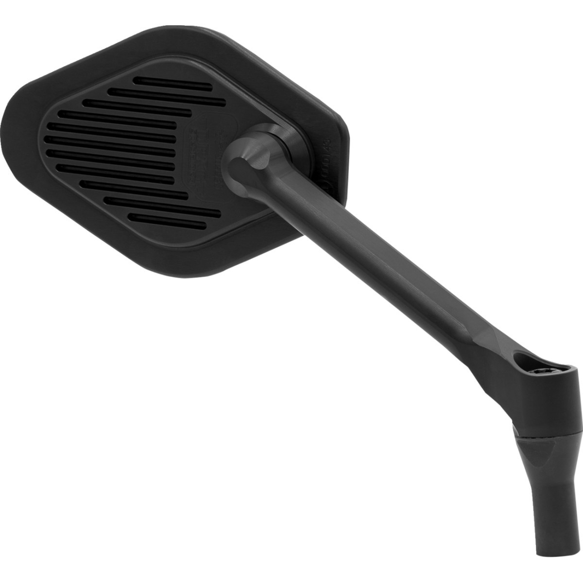 Drag Specialties - Mirror - Adjustable - Diamond - Black - Short Stem - Right
