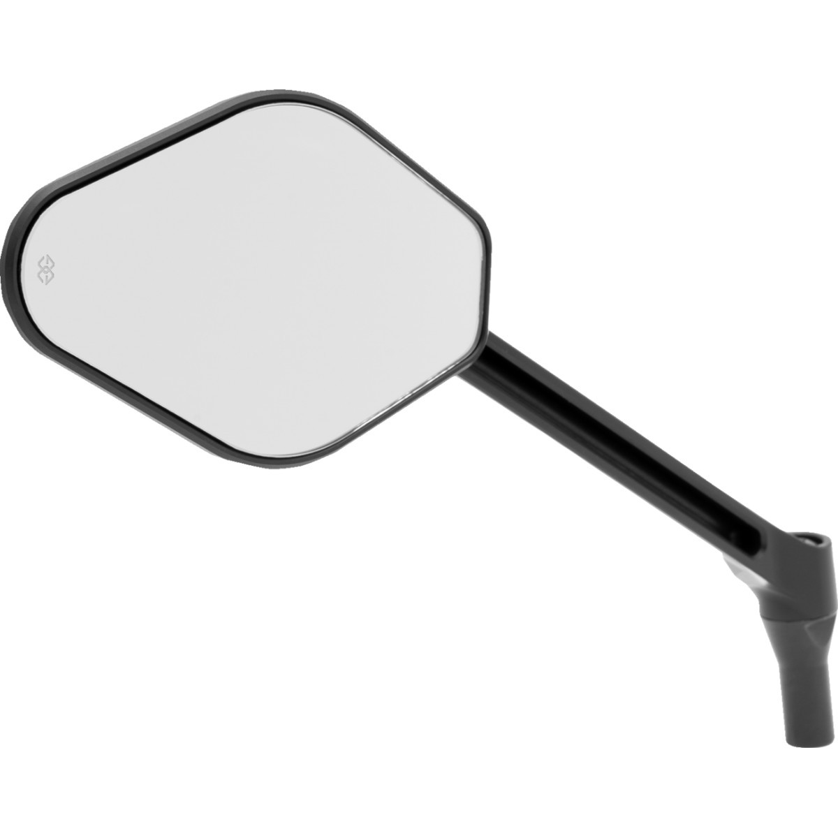 Drag Specialties - Mirror - Adjustable - Diamond - Black - Long Stem - Left