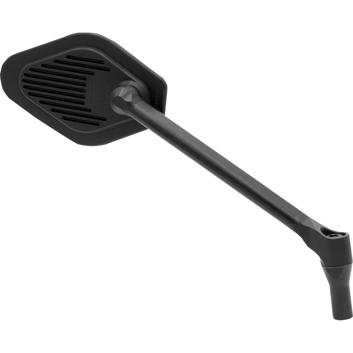 Drag Specialties - Mirror - Adjustable - Diamond - Black - Long Stem - Right