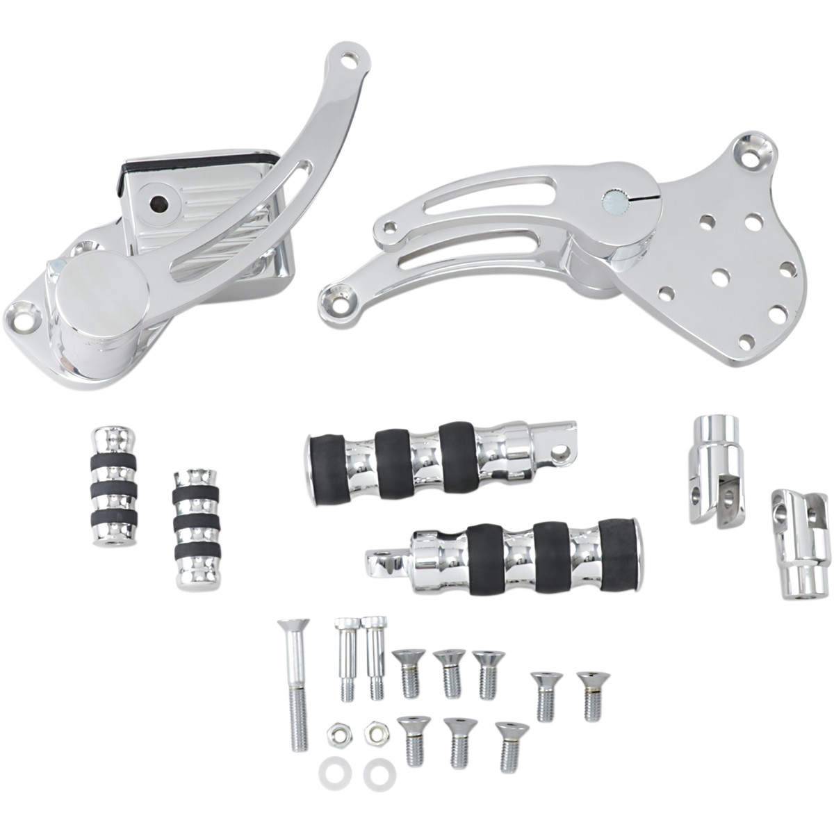 GMA Engineering BY BDL #GMA-FC-100-P - Forward Controls - Polished - FL/FX '70-'99