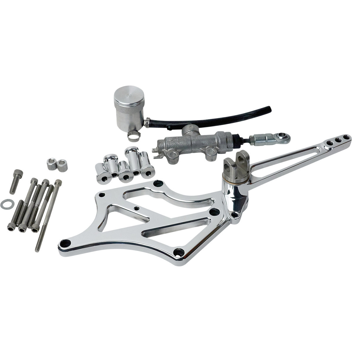 Speed Merchant #SM-M8FLMIDWOP-P - Mid-Controls - without Pegs - Polished - FL '17-'23
