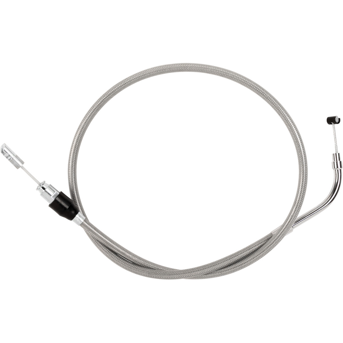 Drag Specialties - Quick Connect Clutch Cable - Upper - 49-1/4" - Stainless Steel