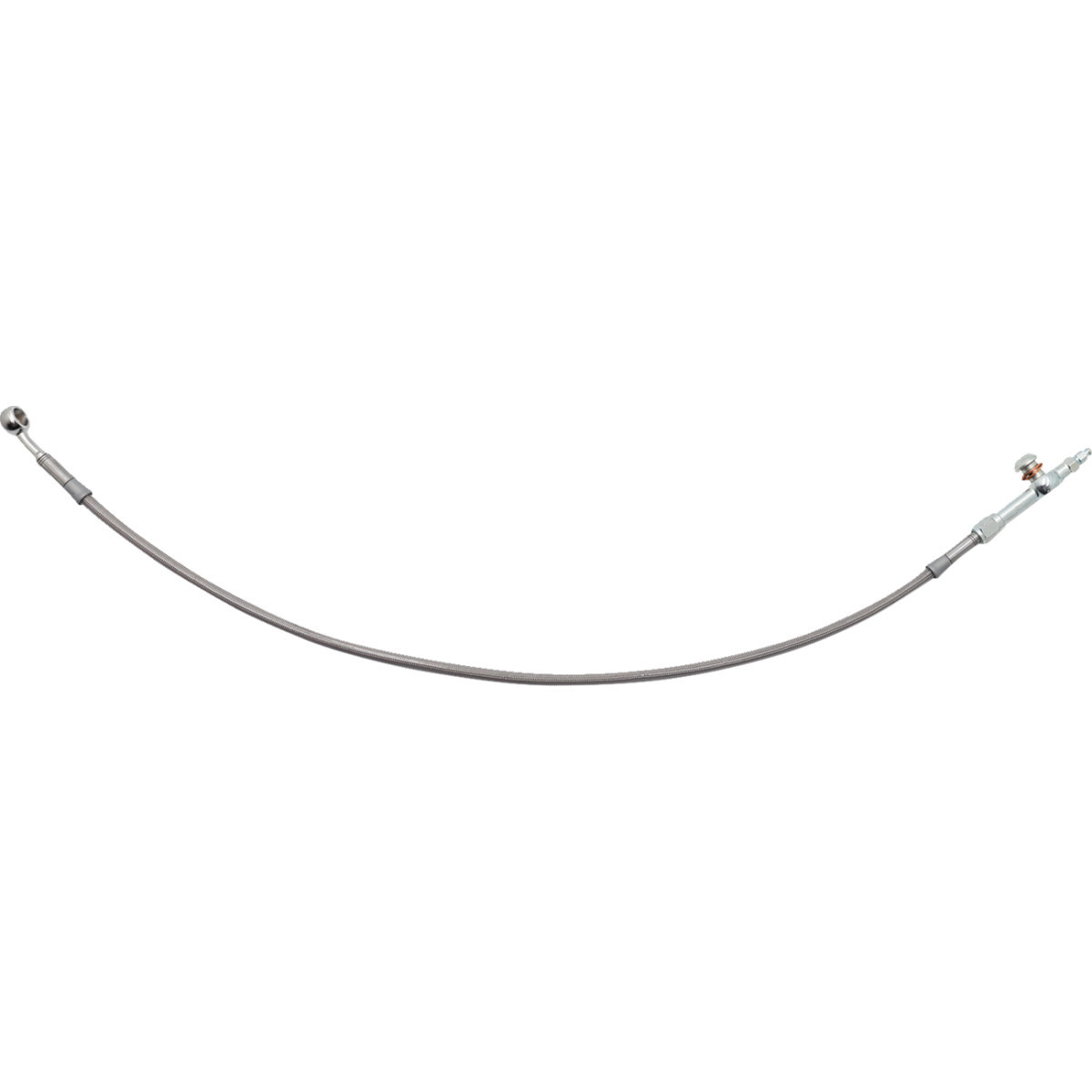 FAT Baggers INC. #100030 - Hydraulic Brake/Clutch Line Extension - 30" Electra/Street Glide - Stainless