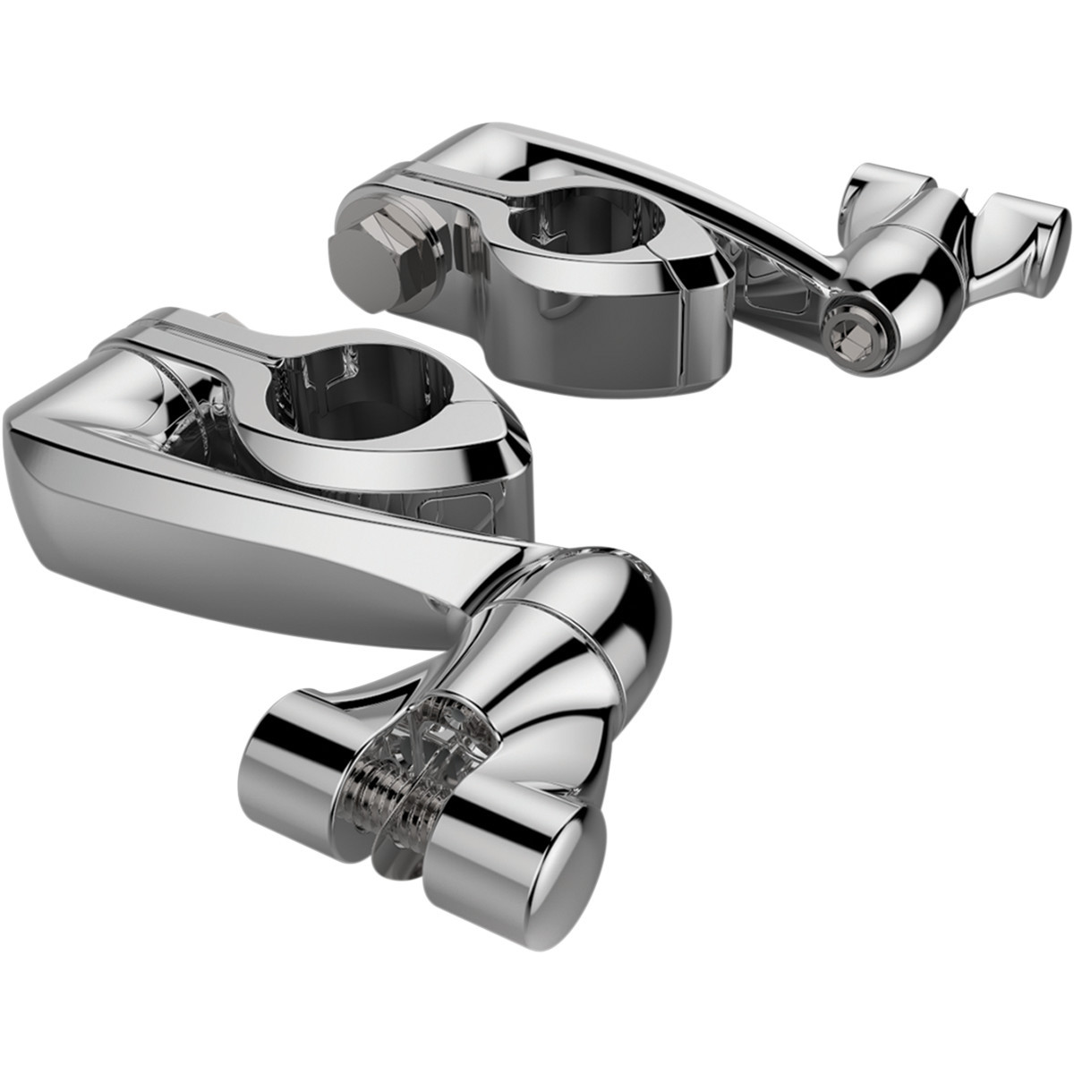 Ciro #60004 - Pinless Clamp - Chrome - 4" Extension
