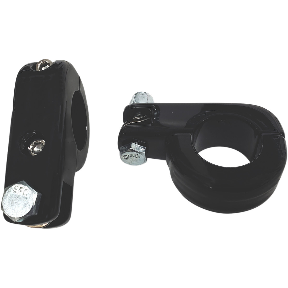 Rivco Products #MV225MB - Clamps - 1-1/4" - Matte Black