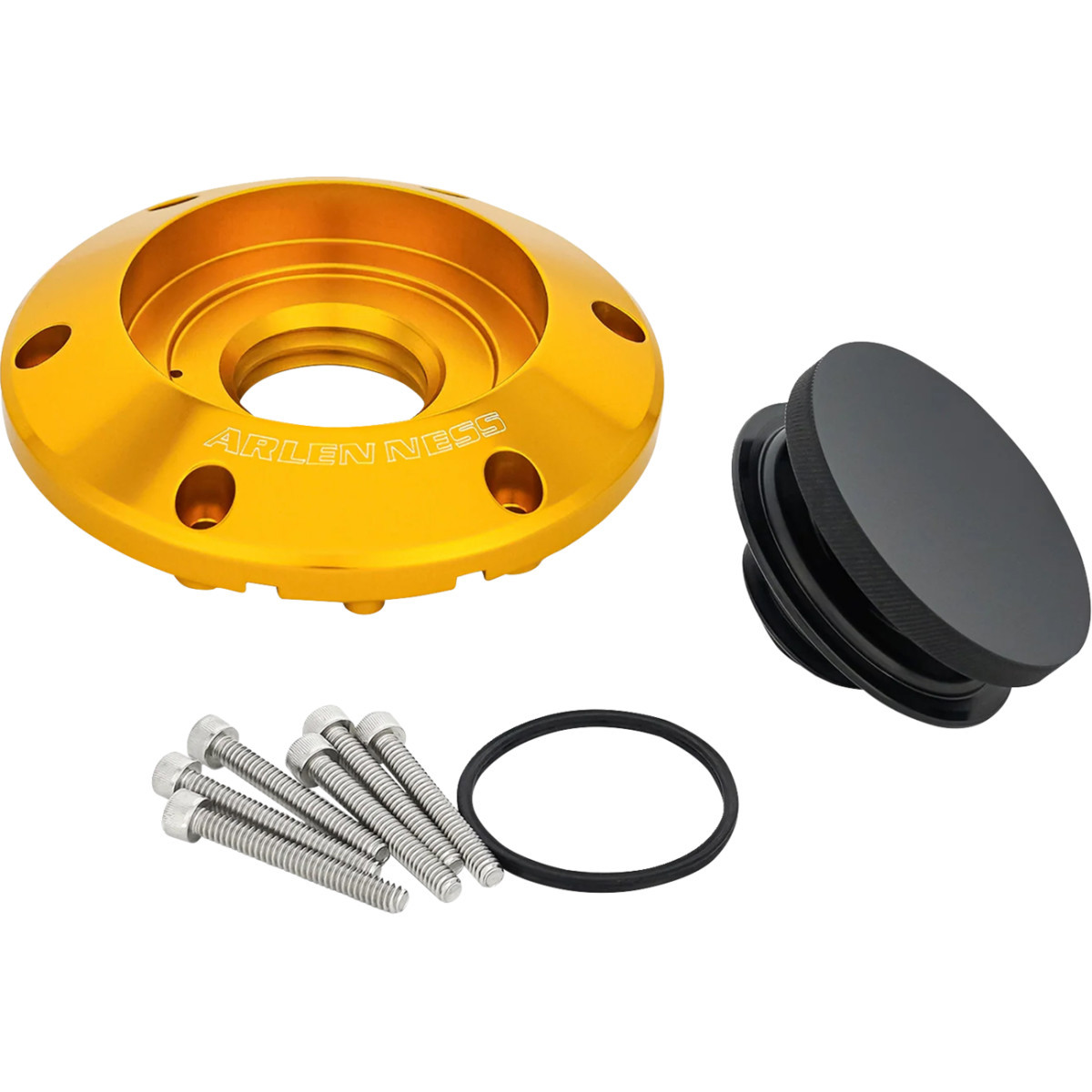 Arlen Ness #701-021 - Pop-Up Gas Cap - Gold