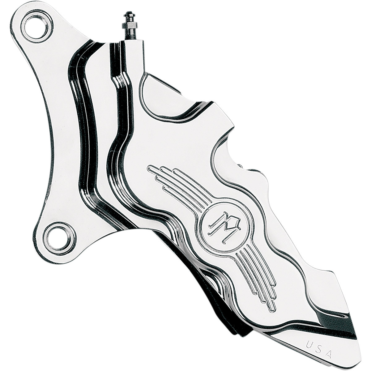 Performance Machine (PM) #0051-2917-CH - 6 Piston Caliper - 13" - Left - Chrome
