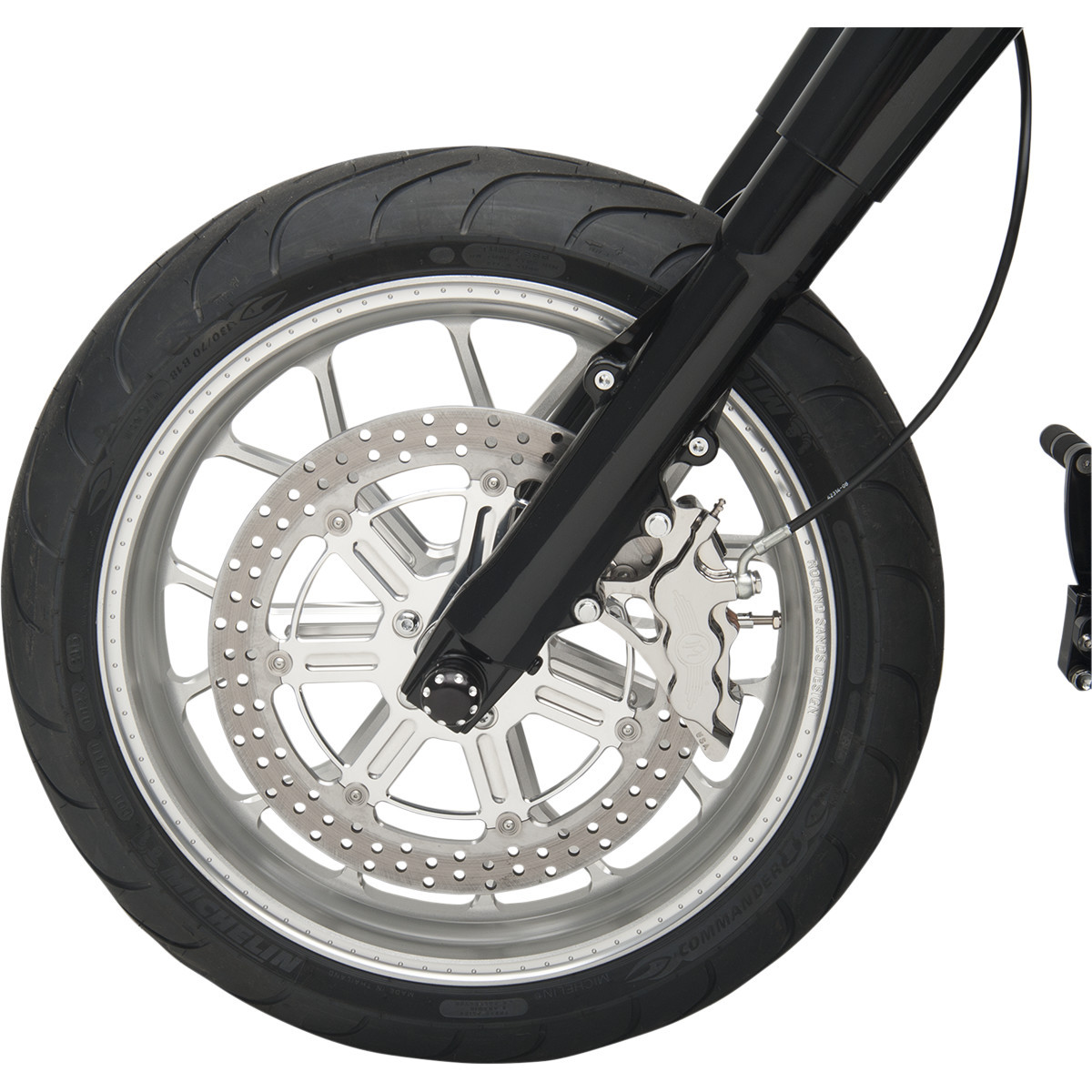 Performance Machine (PM) #0051-2917-CH - 6 Piston Caliper - 13" - Left - Chrome