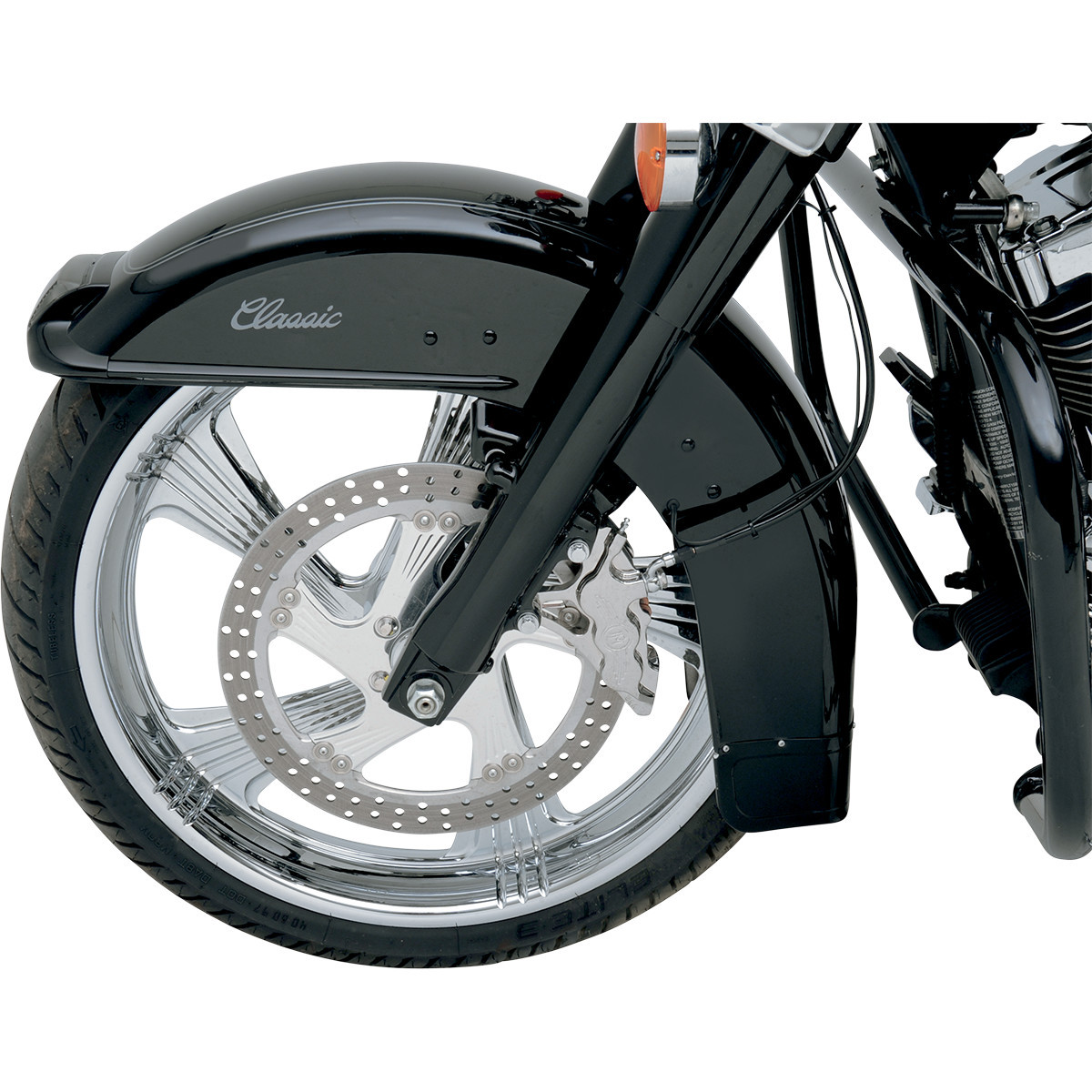 Performance Machine (PM) #0051-2917-CH - 6 Piston Caliper - 13" - Left - Chrome