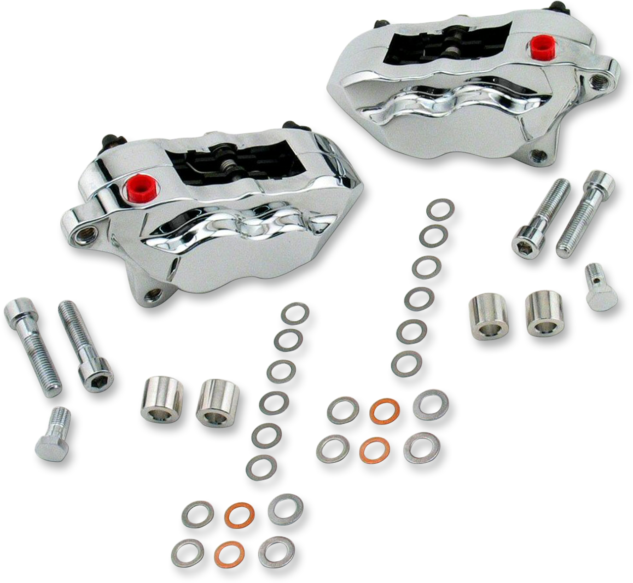 4-Piston Front Caliper - Dual Disc