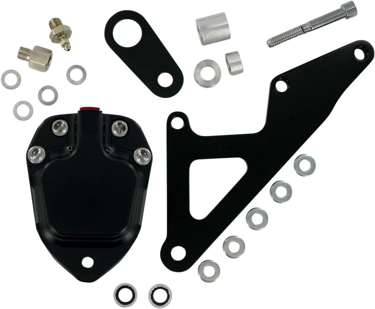 Front Caliper - 74-77 FX - Smooth Black