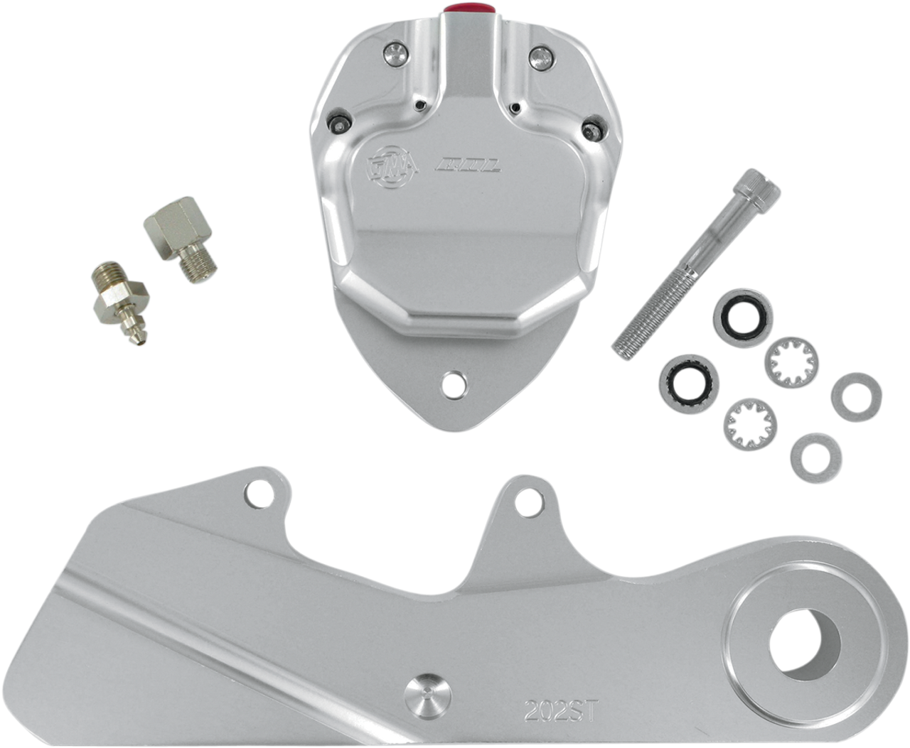 Rear Caliper - 87-99 ST - Clear Anodized