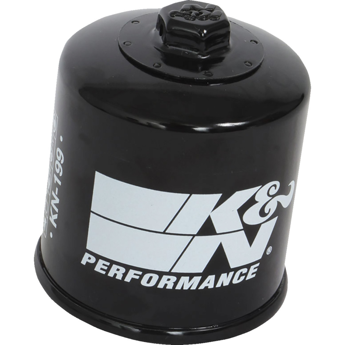 K & N #KN-199 - Oil Filter - Black - Indian/Polaris