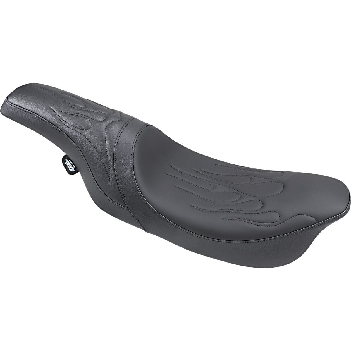 Drag Specialties Seats - Predator Seat - Flame Stitched - FLHR/FLHX '97-'07