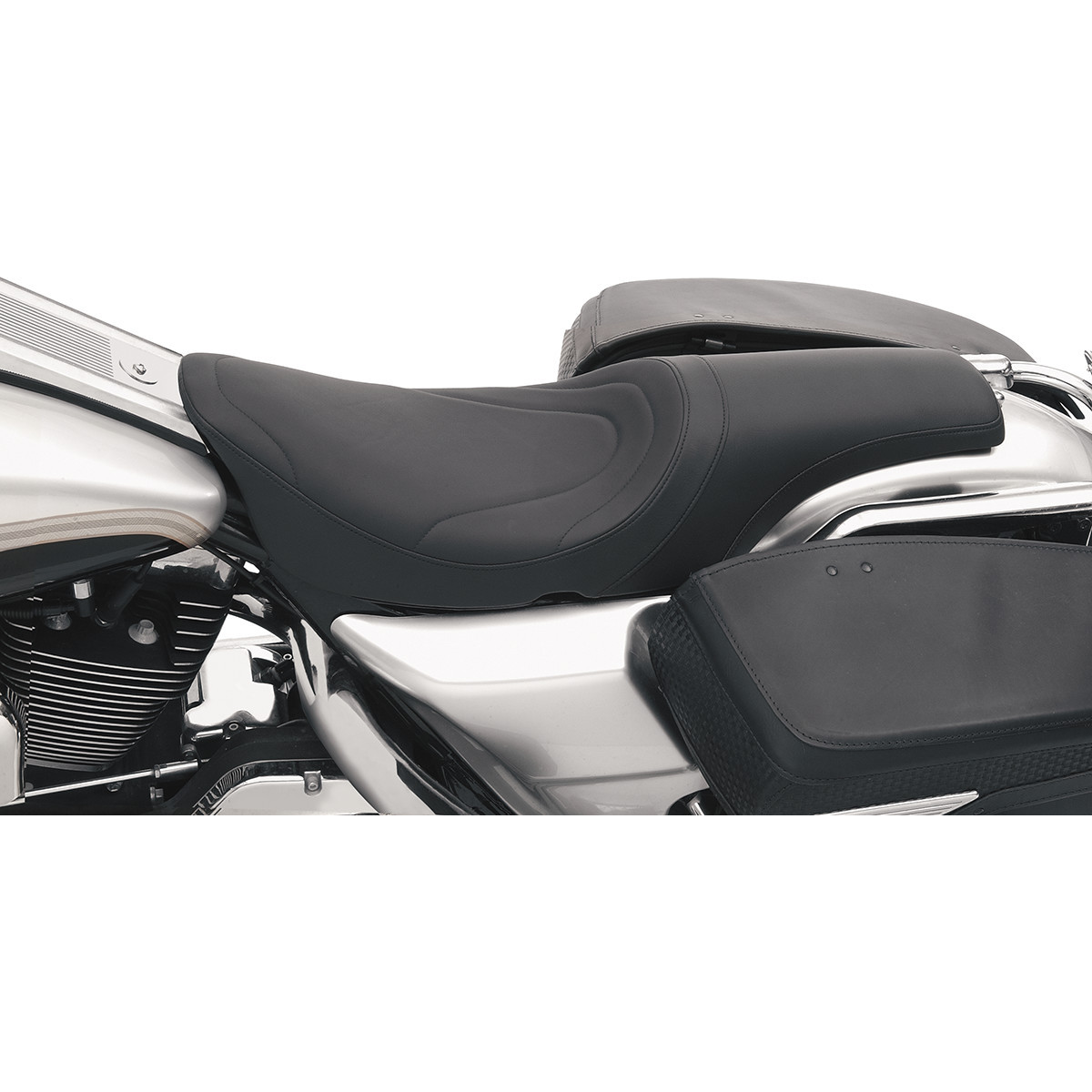 Drag Specialties Seats - Predator Seat - Mild Stitch - FLHR/FLHX '97-'07