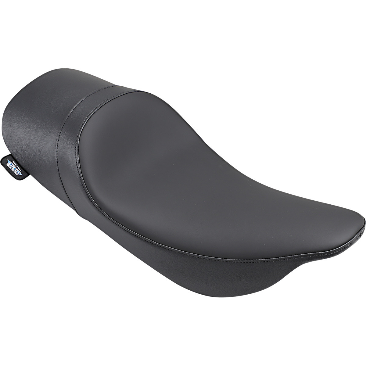 Drag Specialties Seats - Low Profile Solo Seat - Forward - Smooth - FLHR '97-'07
