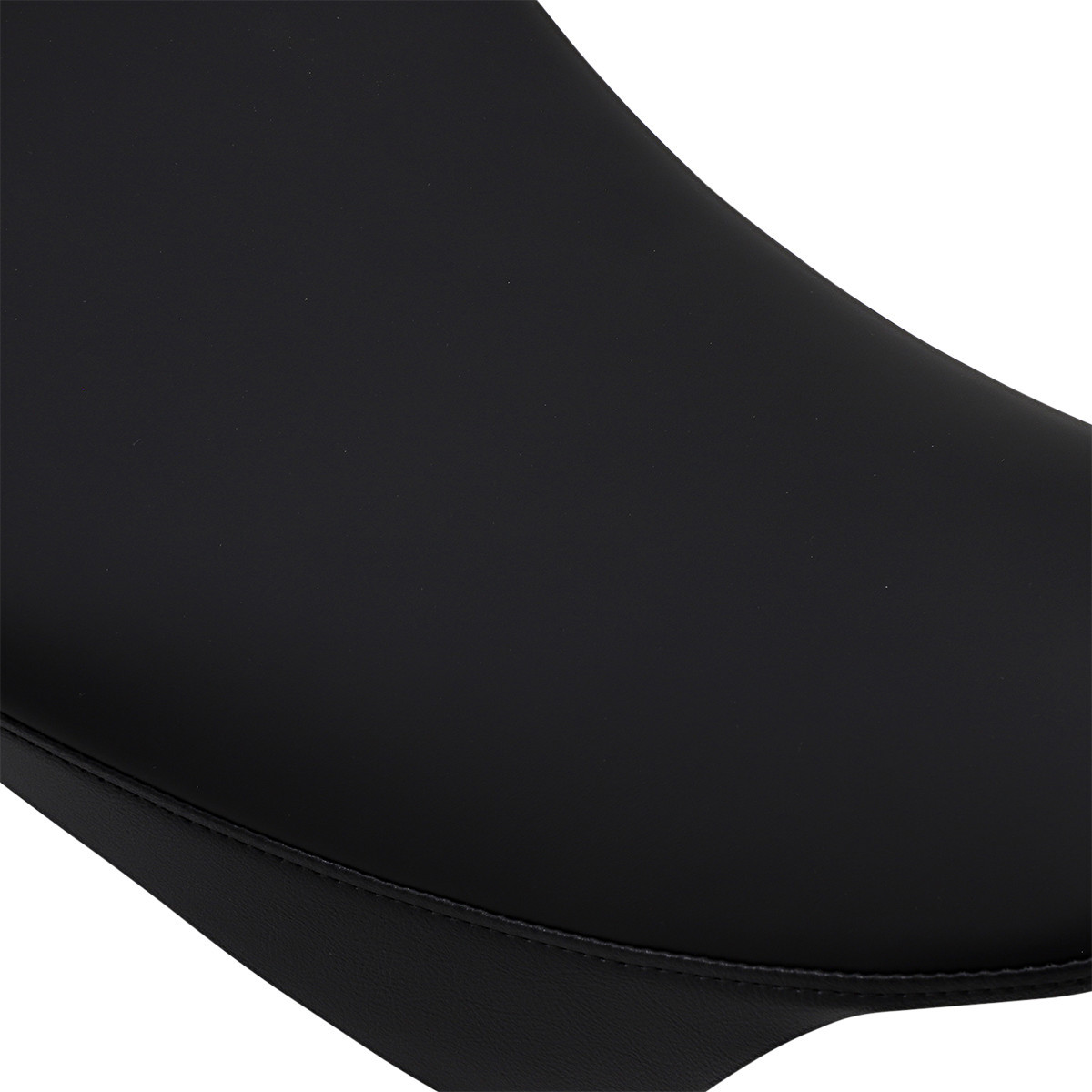 Drag Specialties Seats - Low Solo Seat - Solar Leather - Smooth - FL '08-'23