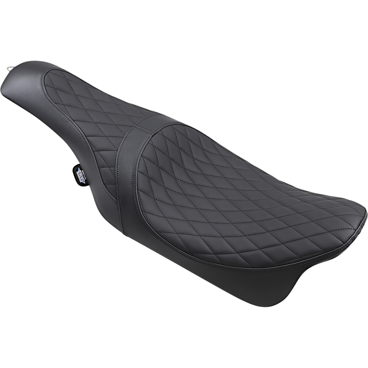 Drag Specialties Seats - Caballero Seat - Solar Reflective Leather - Diamond Stitch - FL '08-'23