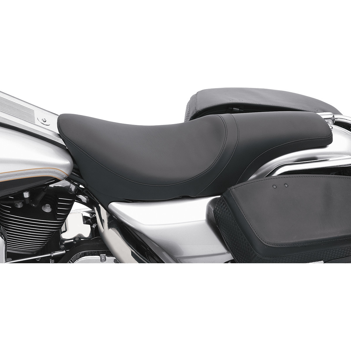 Drag Specialties Seats - Predator Seat - Smooth - FLHR/FLHX '97-'07