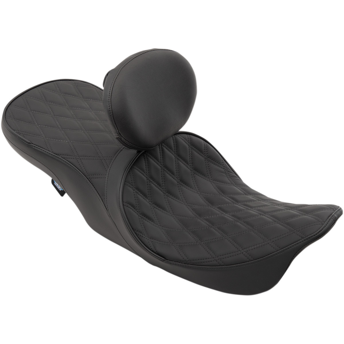 Drag Specialties Seats - Low Forward Touring Seat - Double Diamond - FLHR/FLHX '97-'07