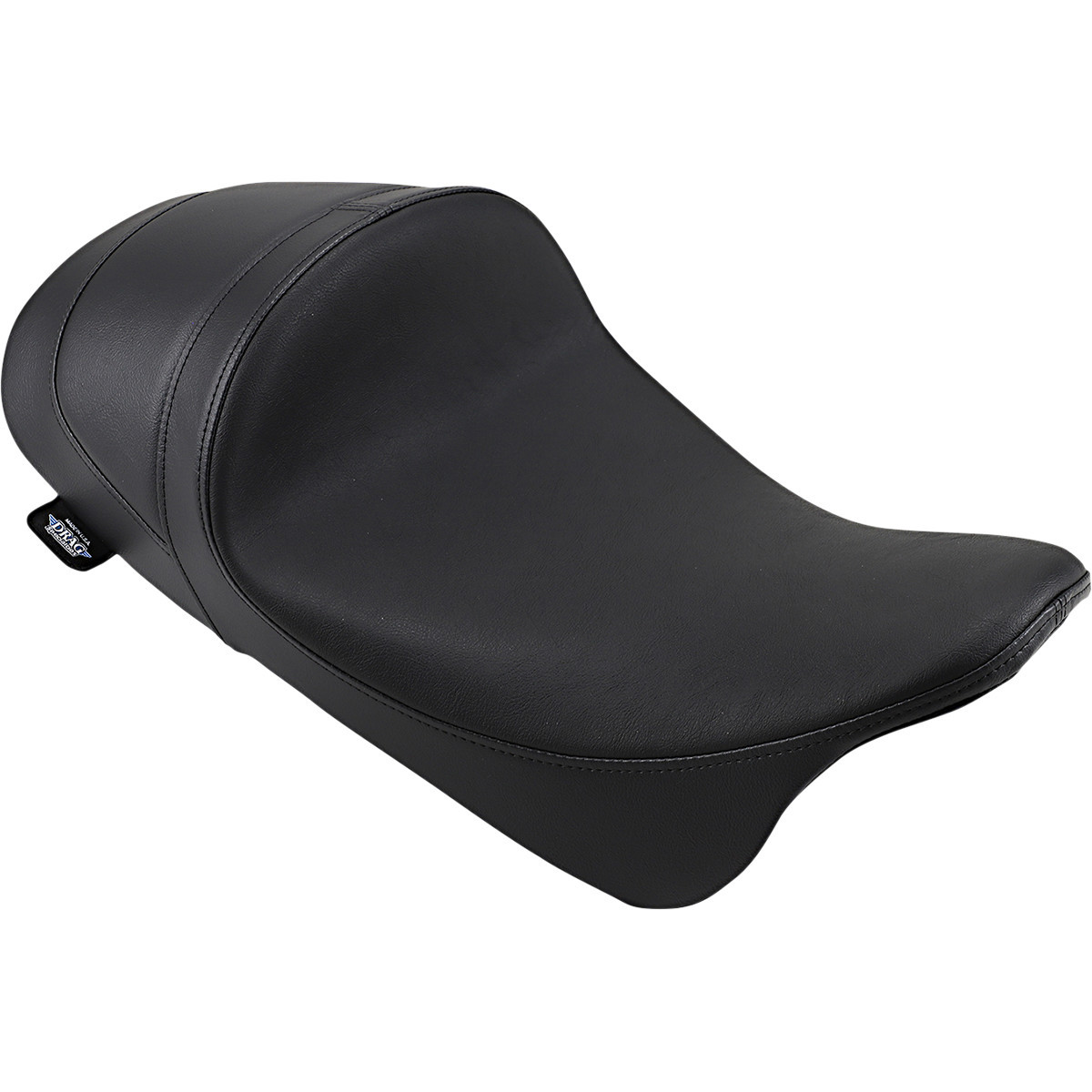 Drag Specialties Seats - Low Profile Solo Seat - Forward - Smooth - FL '08-'23