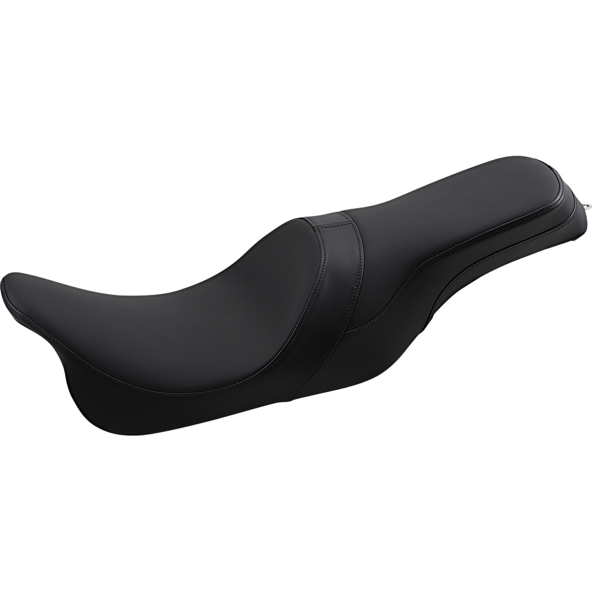 Drag Specialties Seats - Forward Positioned Predator 2-Up Seat - Solar Leather - FL '08-'23