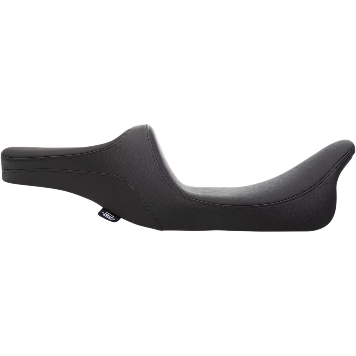 Drag Specialties Seats - Predator III 2-Up Seat - Smooth - Black - FL '99-'07