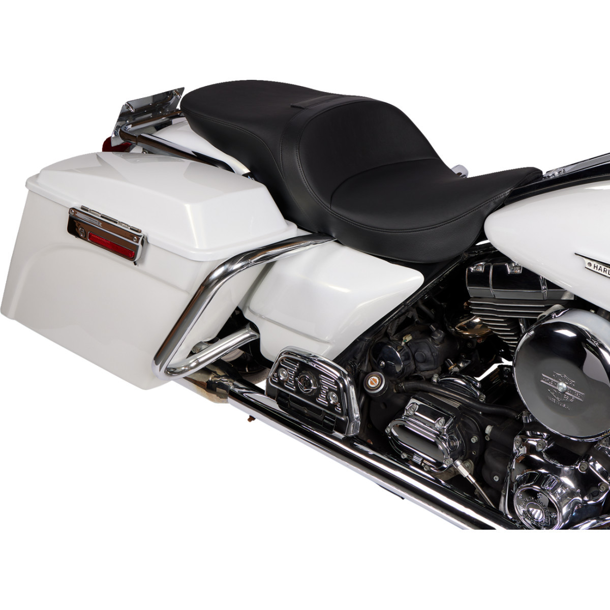 Drag Specialties Seats - Freedom Seat - Vinyl - Smooth - FLH '97-'07