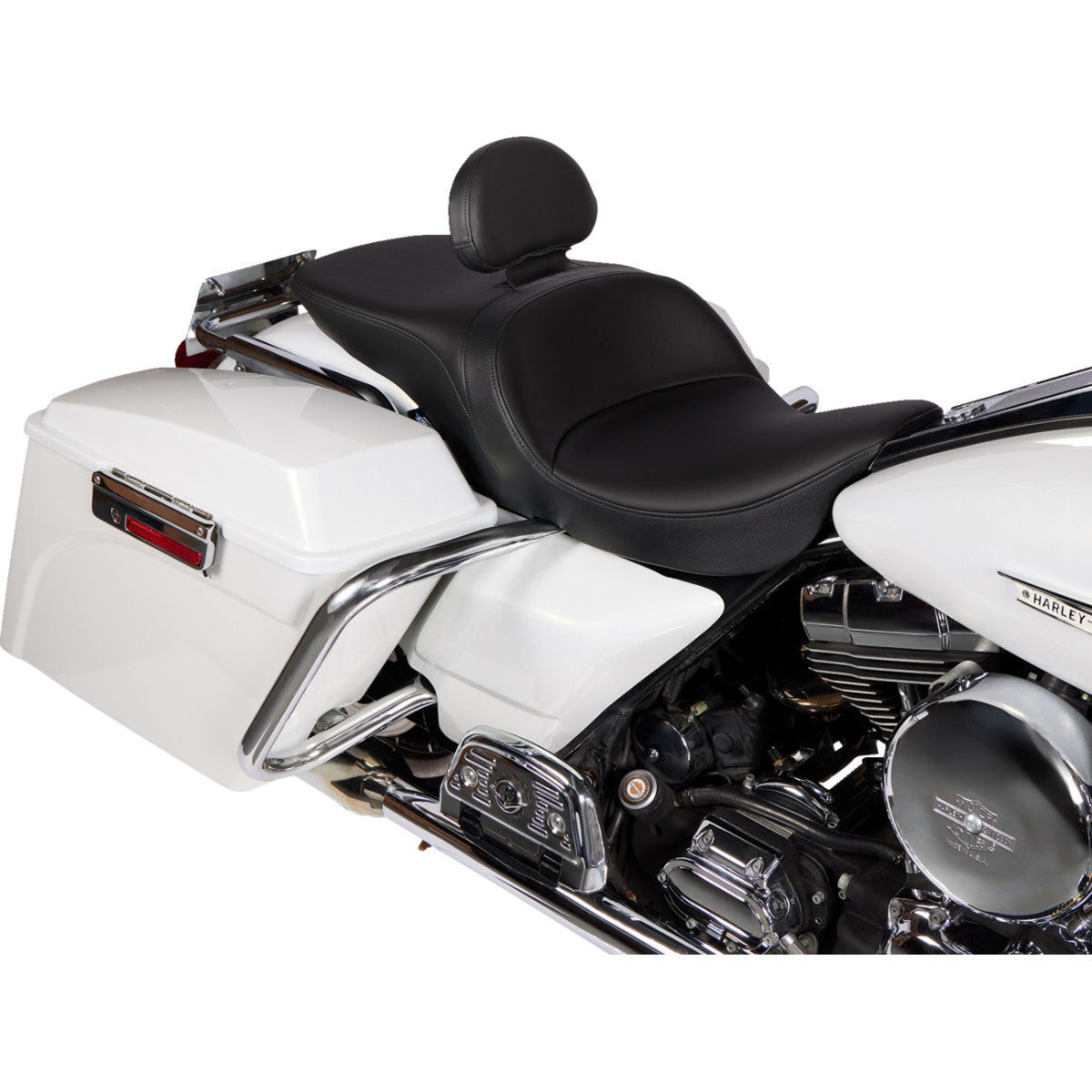 Drag Specialties Seats - Freedom Seat - Vinyl - Smooth - FLH '97-'07