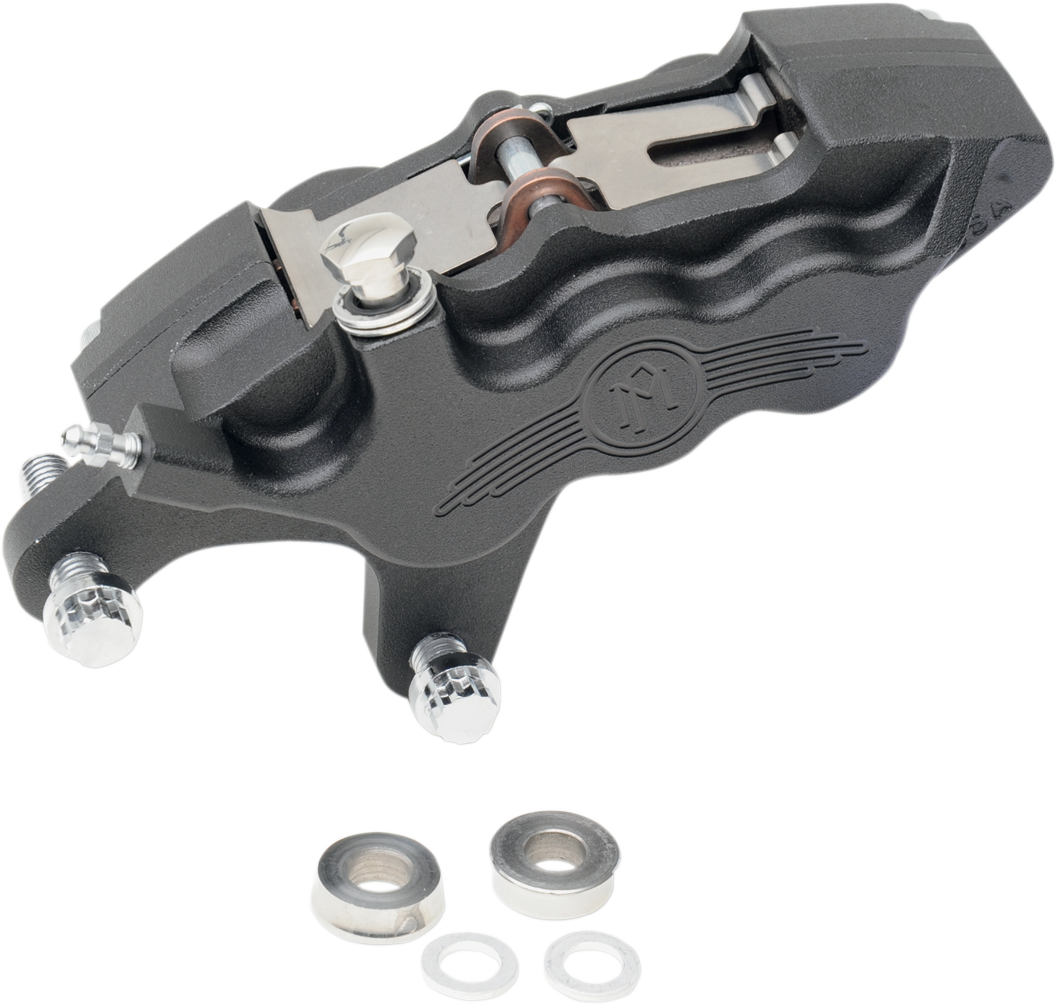 6 Piston Caliper - 11.5" - Left - Black Ops