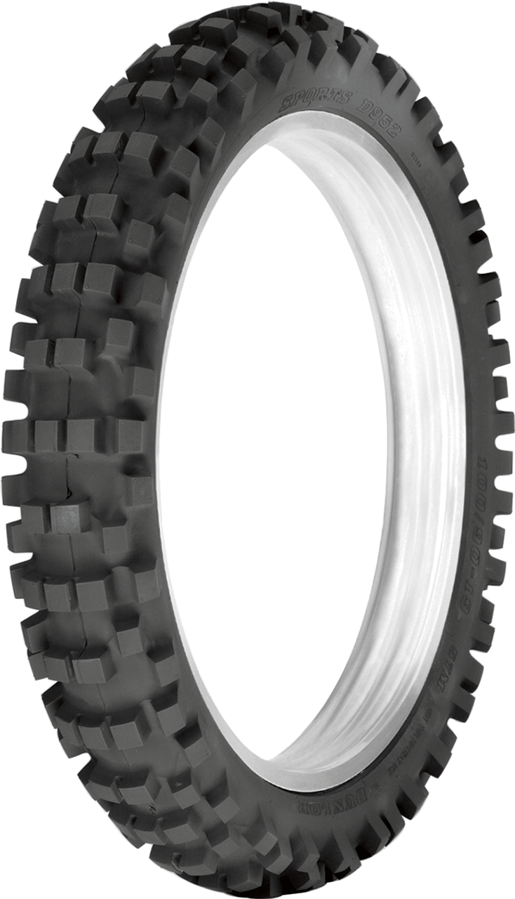 Dunlop 45174629 Tire - D952 - Rear - 110/90-19 - 61M