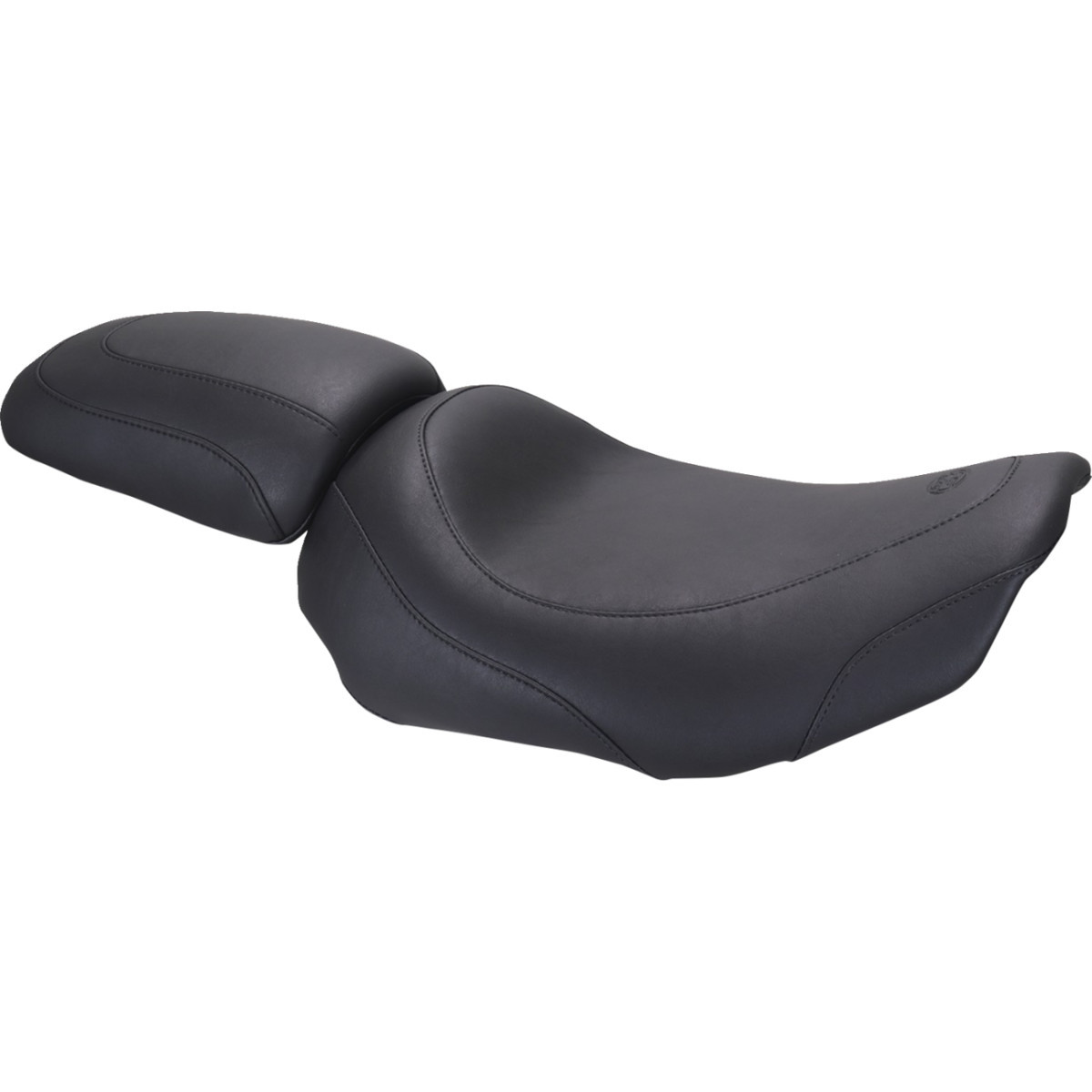 Mustang #88612 - Padded Passenger Cowl - Black - Smooth - FLH/FLT '23-'25