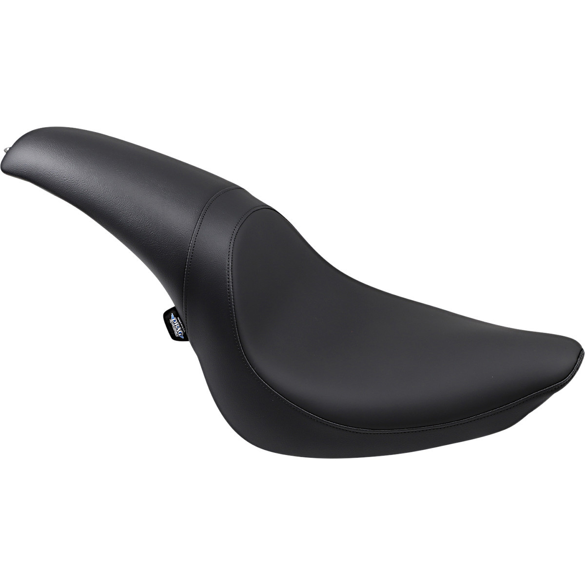 Drag Specialties Seats - Predator Seat - Black - Smooth - FL/FX '06-'17