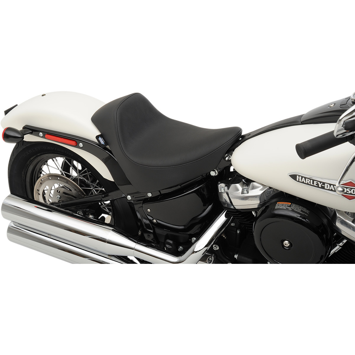 Drag Specialties Seats - EZ-Solo Seat - Smooth - Vinyl - FL/FX '18-'22