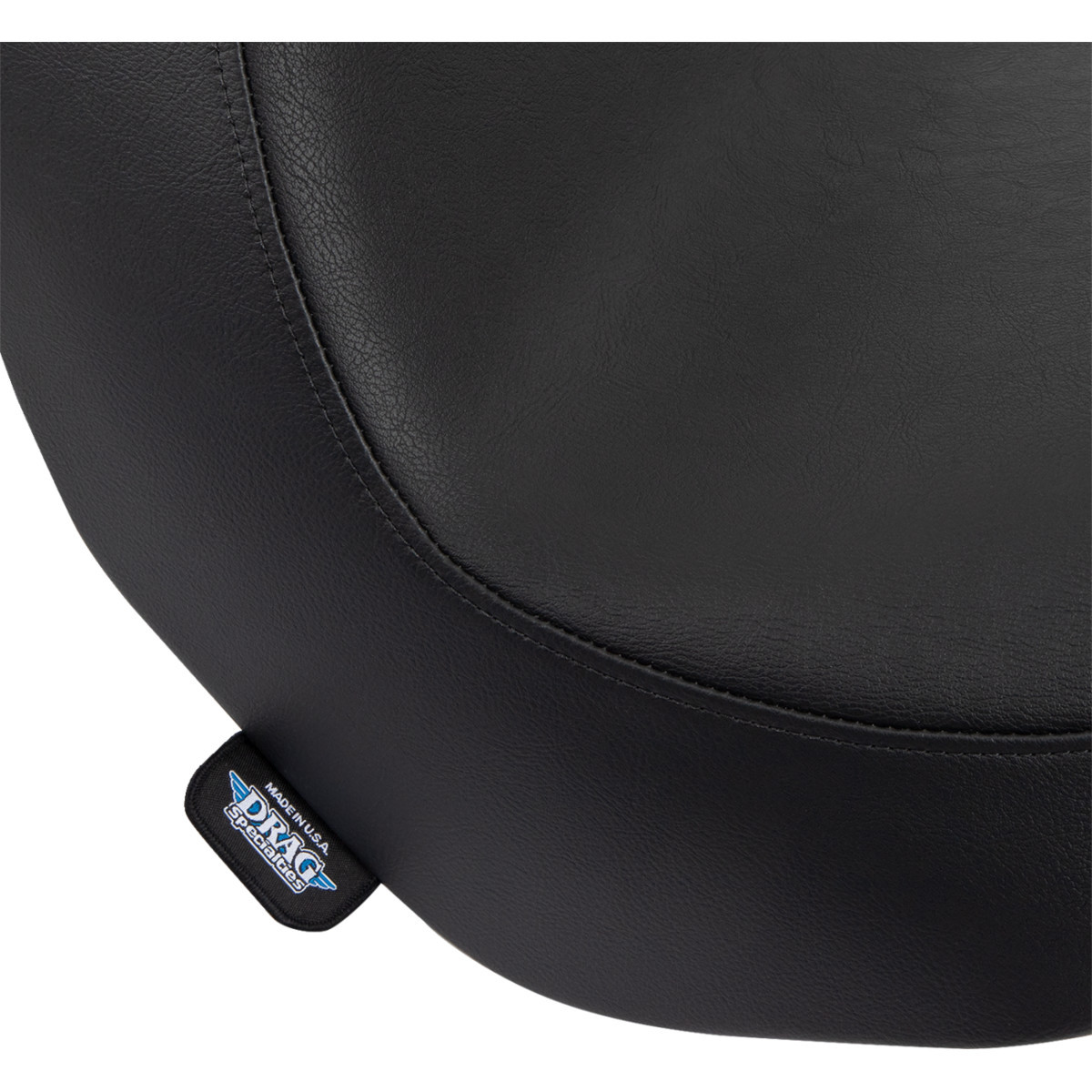 Drag Specialties Seats - Solo Seat - Black - Smooth - FL/FX '18-'23
