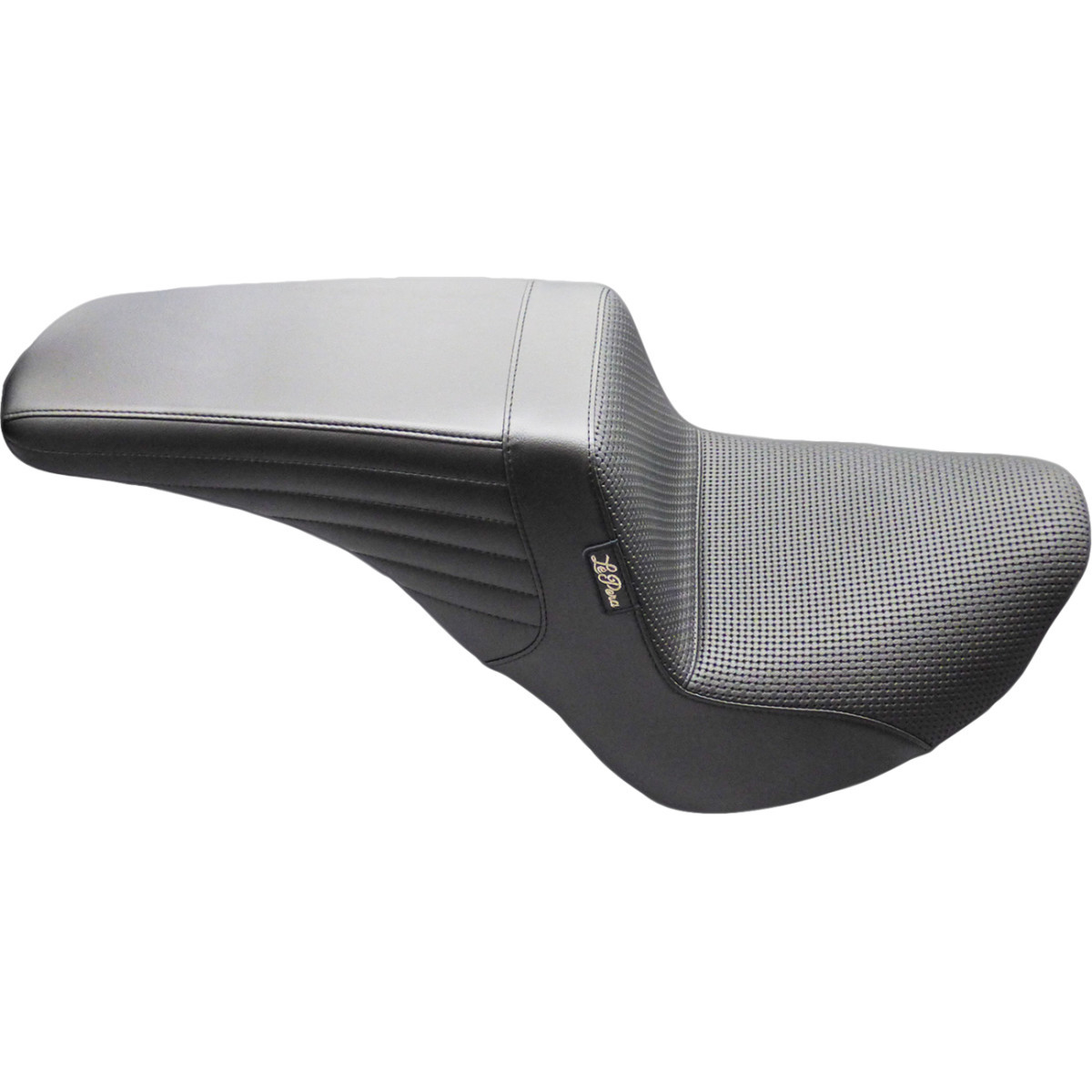 LE Pera #LYU-590BW - Kickflip Up Front Seat - Basketweave - Black - FL/FX '18-'25